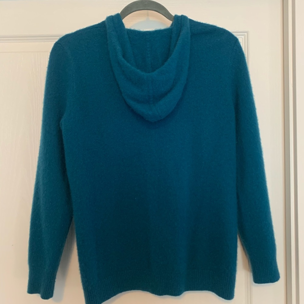 LL Bean Cashmere zip up hoodie